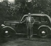 A 1930s Standard saloon