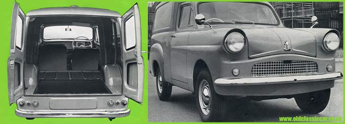 View of the van model