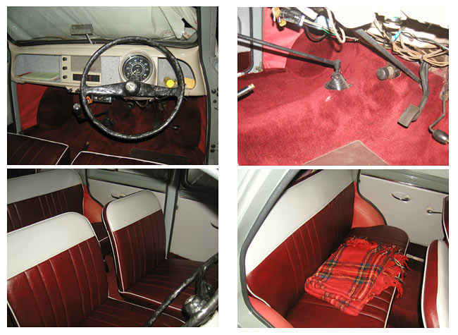 Standard 10 seats and interior