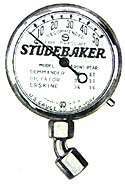 Studebaker tyre pressure gauge