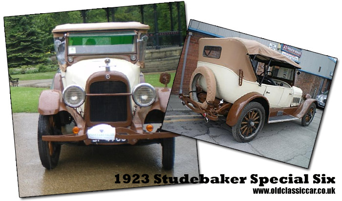 The restored Studebaker