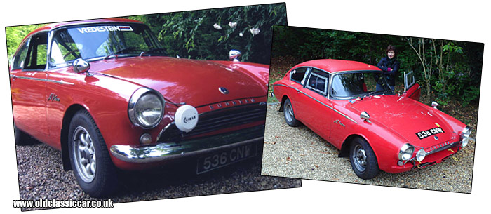 Two more photos of the Harrington Le Mans car