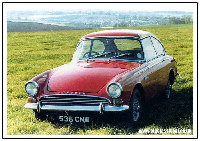 The Sunbeam Alpine Harrington taken a few years ago