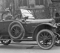 A vintage Sunbeam car