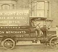 A vintage Thornycroft lorry