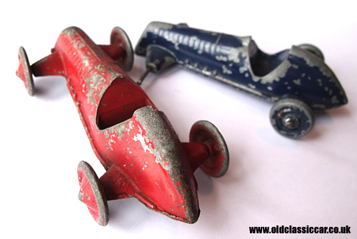 Two toy cars by Jolly Roger of Wales
