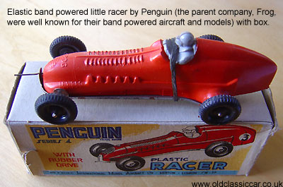 Penguin toy racer