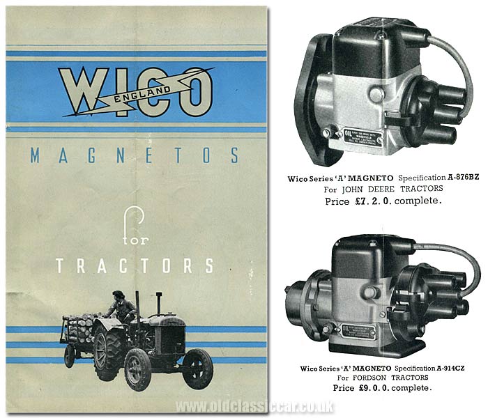 Tractor magnetos