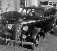 Postwar Vauxhall Fourteen car