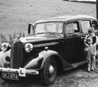 Pre-war Vauxhall 14 car