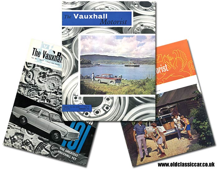Vauxhall cars magazines from 1961 to 1964
