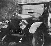 A vintage Velie car