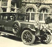 A 16hp Sunbeam car