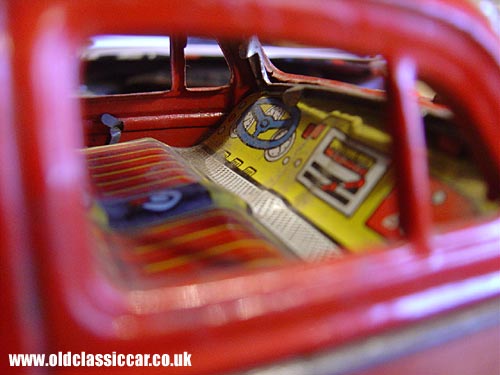 lithographed interior