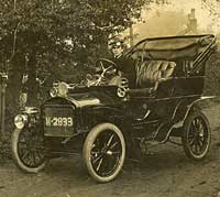 Veteran Wolseley-Siddeley car