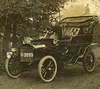 Veteran Wolseley-Siddeley car