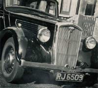 Pre-war Wolseley 14 car