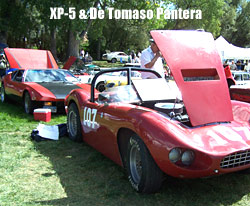 Bocar XP-5 and a De Tomaso Pantera
