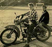 BSA Bantam motorbike