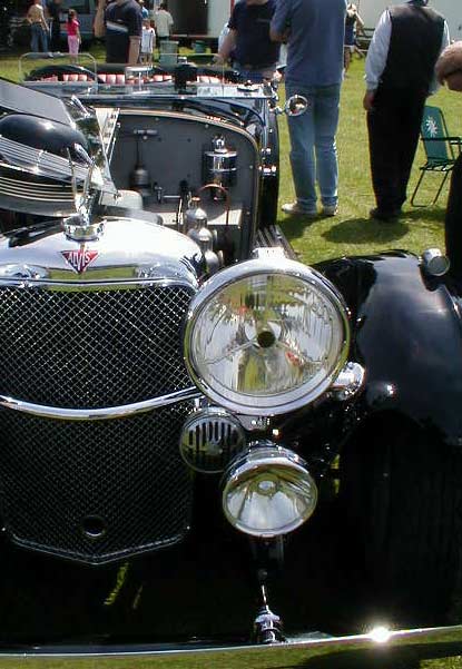 Alvis roadster photograph