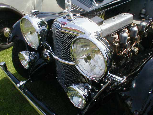 Alvis roadster photograph