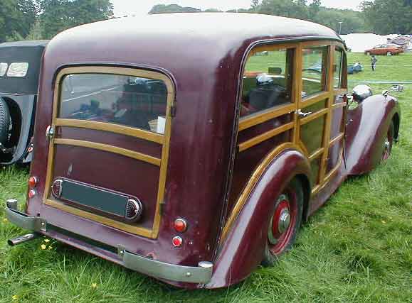 Alvis shooting brake photograph