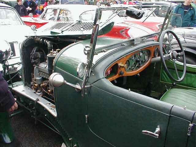 Lagonda fabric bodied tourer photograph