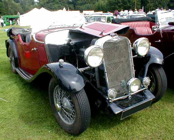 Singer 4 seat tourer photograph