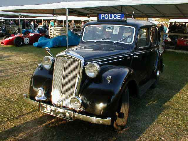 Wolseley Police car photograph