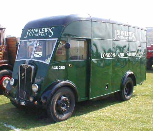 Guy Vixen delivery van photograph
