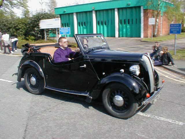 Standard Eight tourer photograph