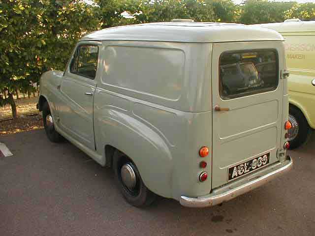 Austin A35 van photograph