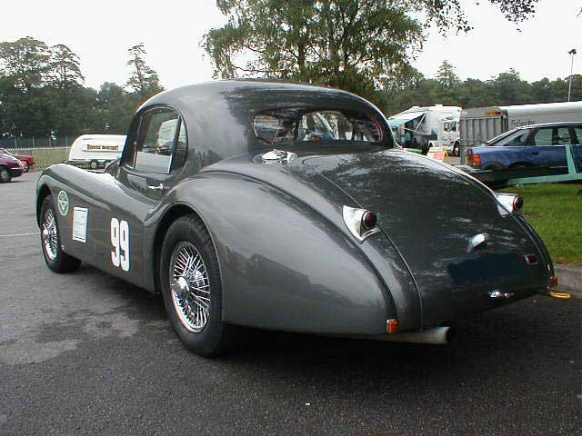 Jaguar XK120 fhc photograph