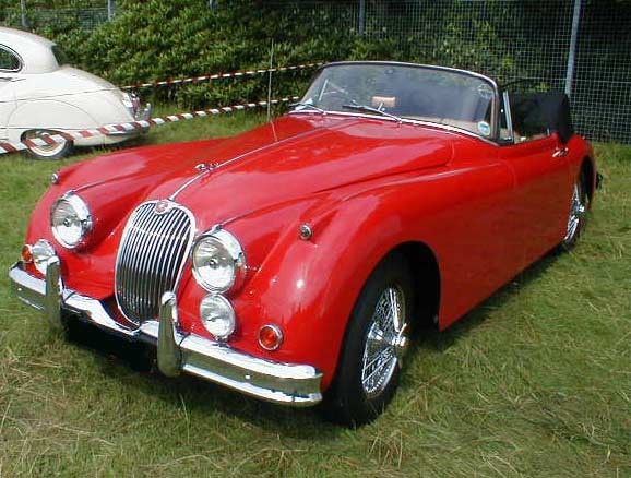 Jaguar XK150 roadster photograph