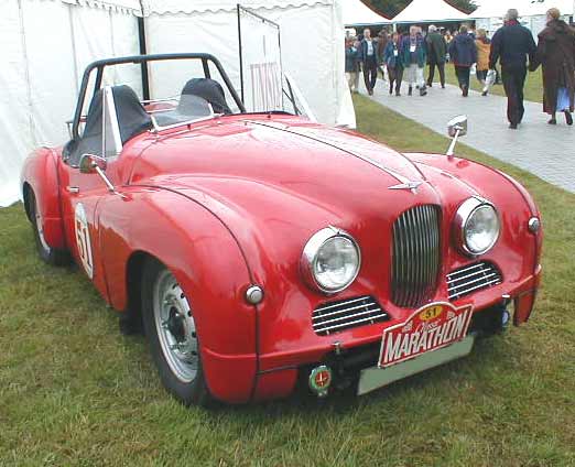 Jowett Jupiter racing car photograph