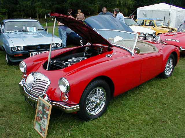 MG MGA photograph