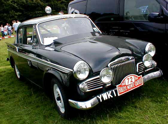 Sunbeam Rapier competition car photograph