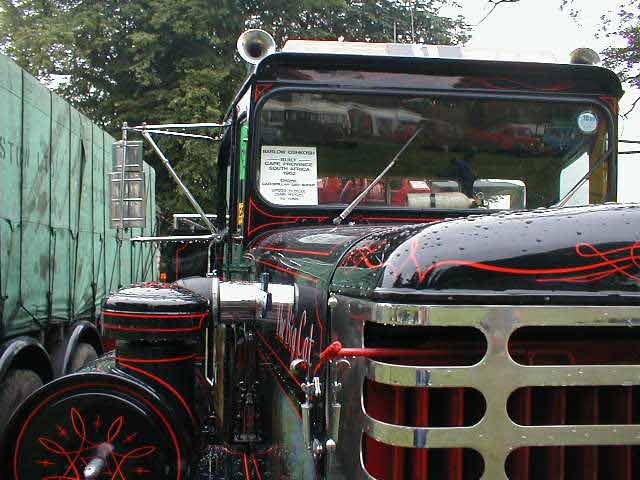 Barlow Oshkosh truck photograph