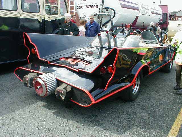 Batmobile original TV car photograph