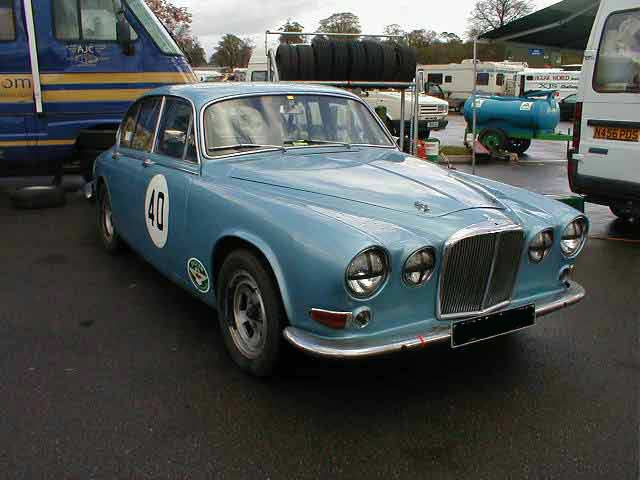 Jaguar 420 race car photograph