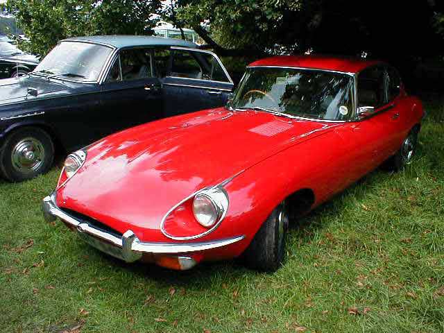 Jaguar E Type photograph