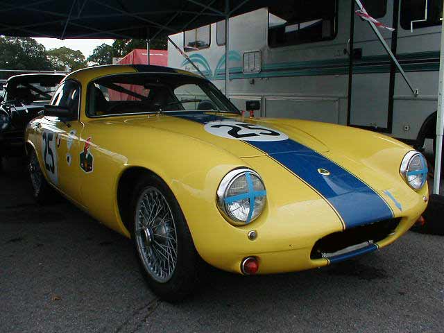 Lotus Elite racer photograph