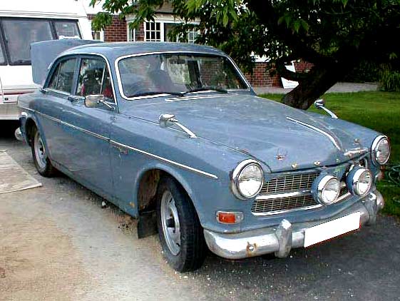 Volvo 122S rally car photograph