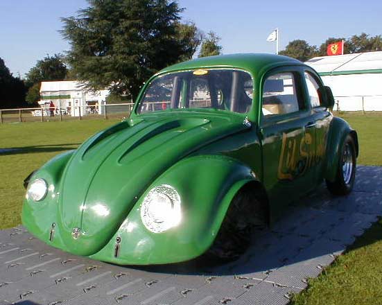 VW Beetle dragster photograph