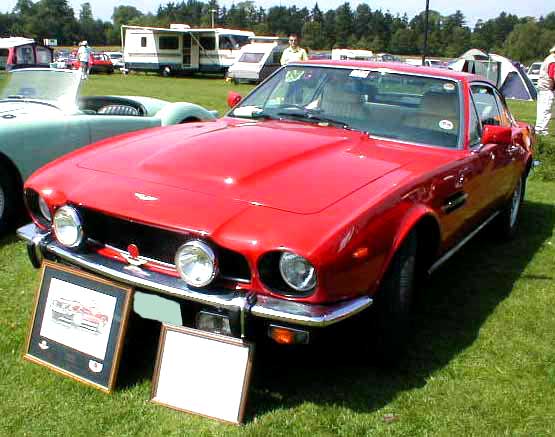 Aston Martin V8 photograph