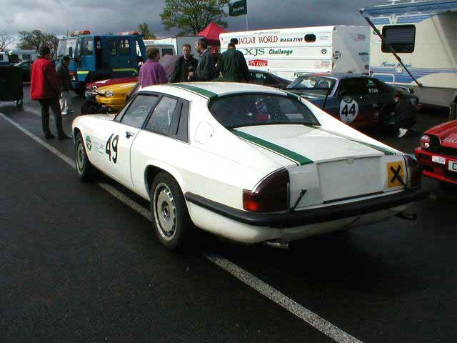Jaguar XJS Racing car photograph