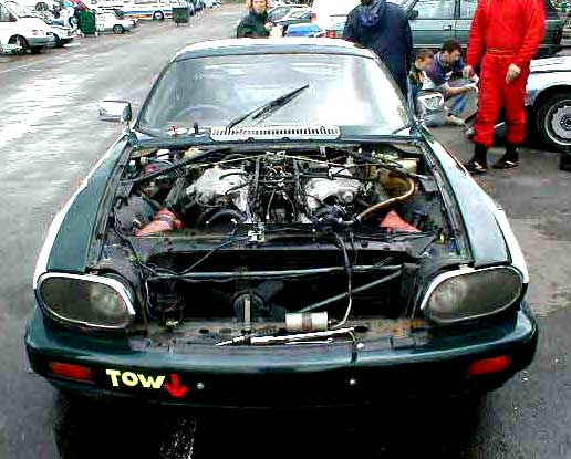 Jaguar XJS V12 racing car photograph