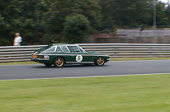 Jensen Interceptor racer photograph