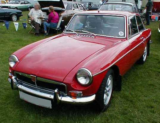 MG MGB GT photograph