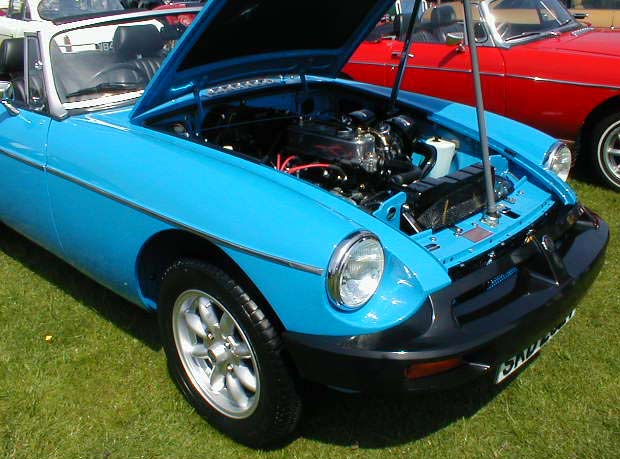 MG MGB roadster photograph